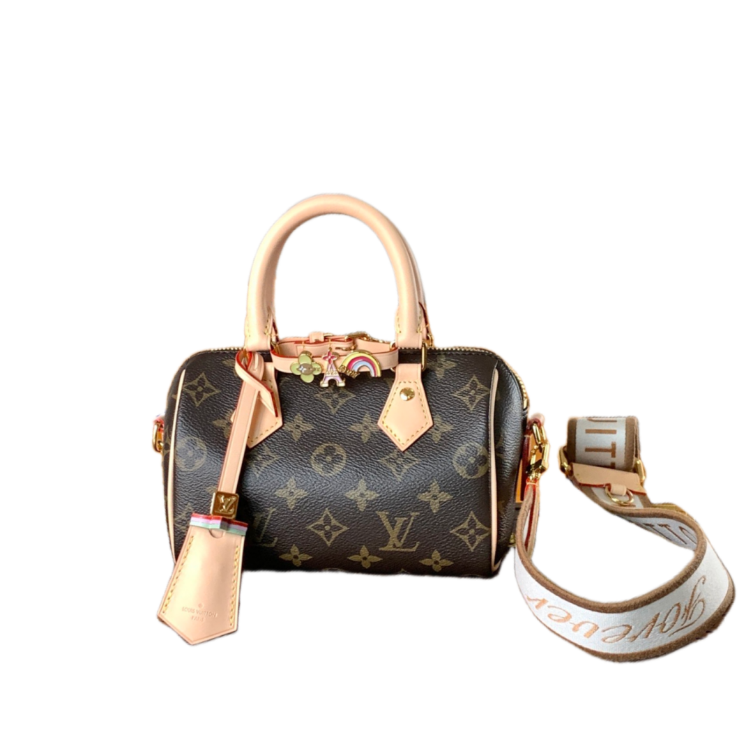 LV SPEEDY 18 BANDOULIÈRE BAG M46970 (18*12.5*11cm)