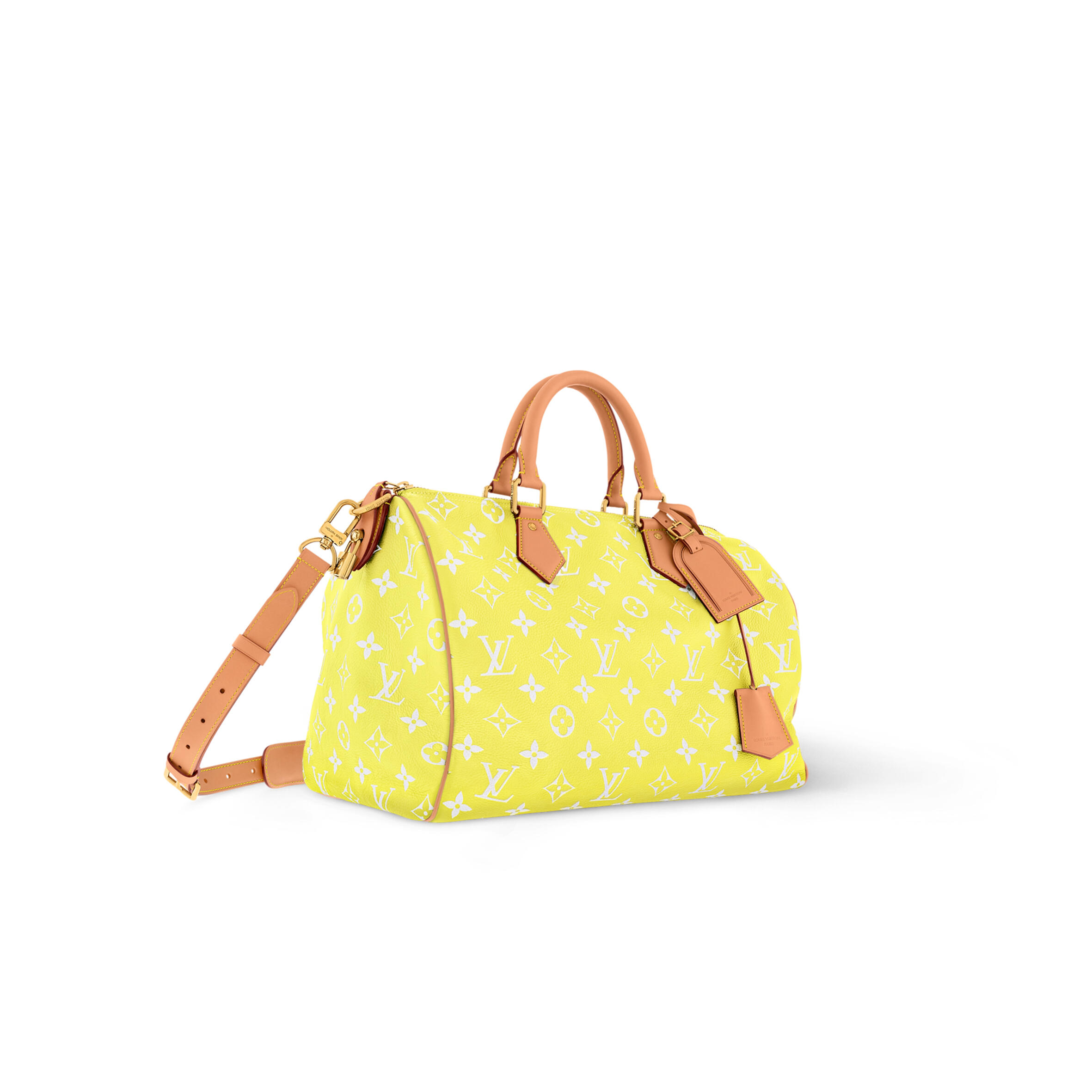 LV MASTER Speedy P9 Bandoulière 40 Lemonade M13920 (40*26*23cm)