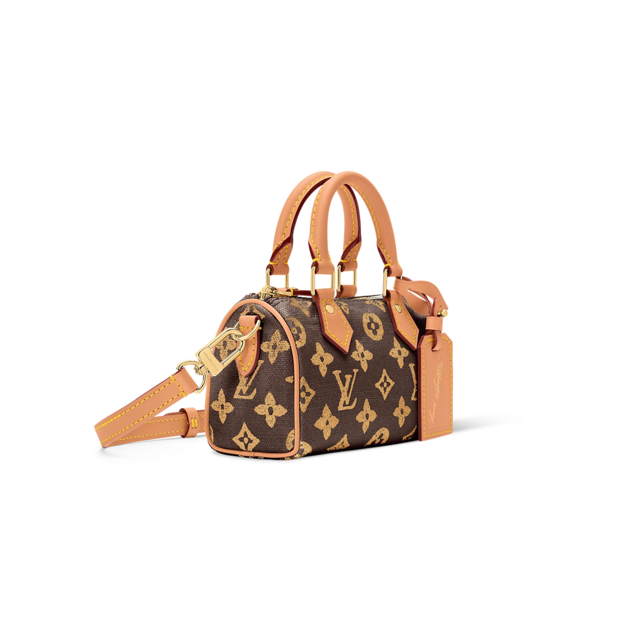 LV NANO SPEEDY Handbag M27610 (16*10*7.5cm)