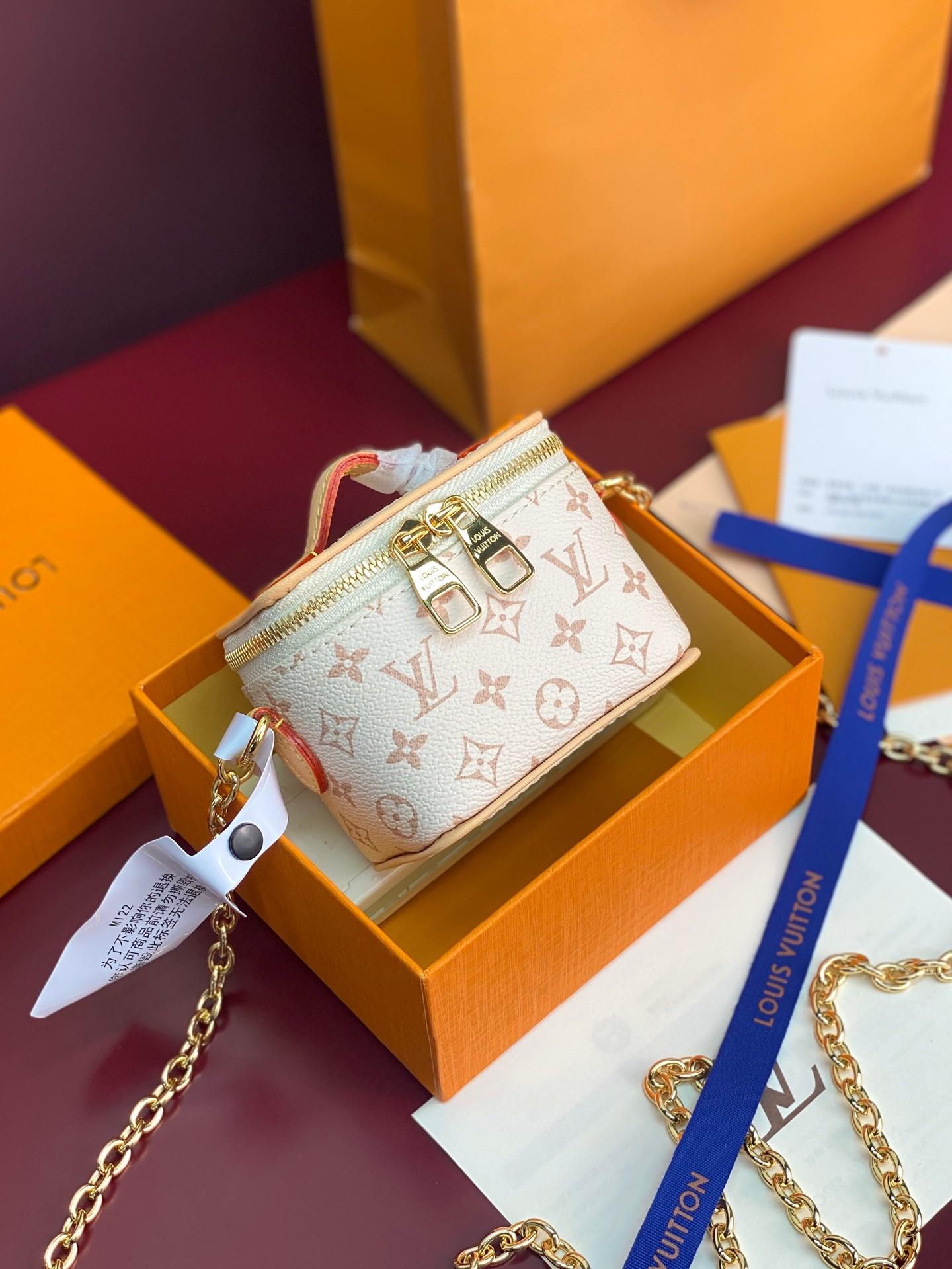 LV Mini Vanity M03812(14.0x10.2x8.5cm) - Image 2