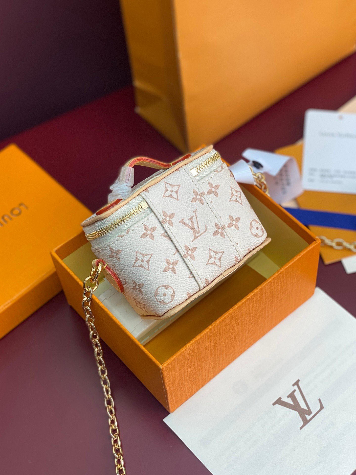 LV Mini Vanity M03812(14.0x10.2x8.5cm) - Image 3
