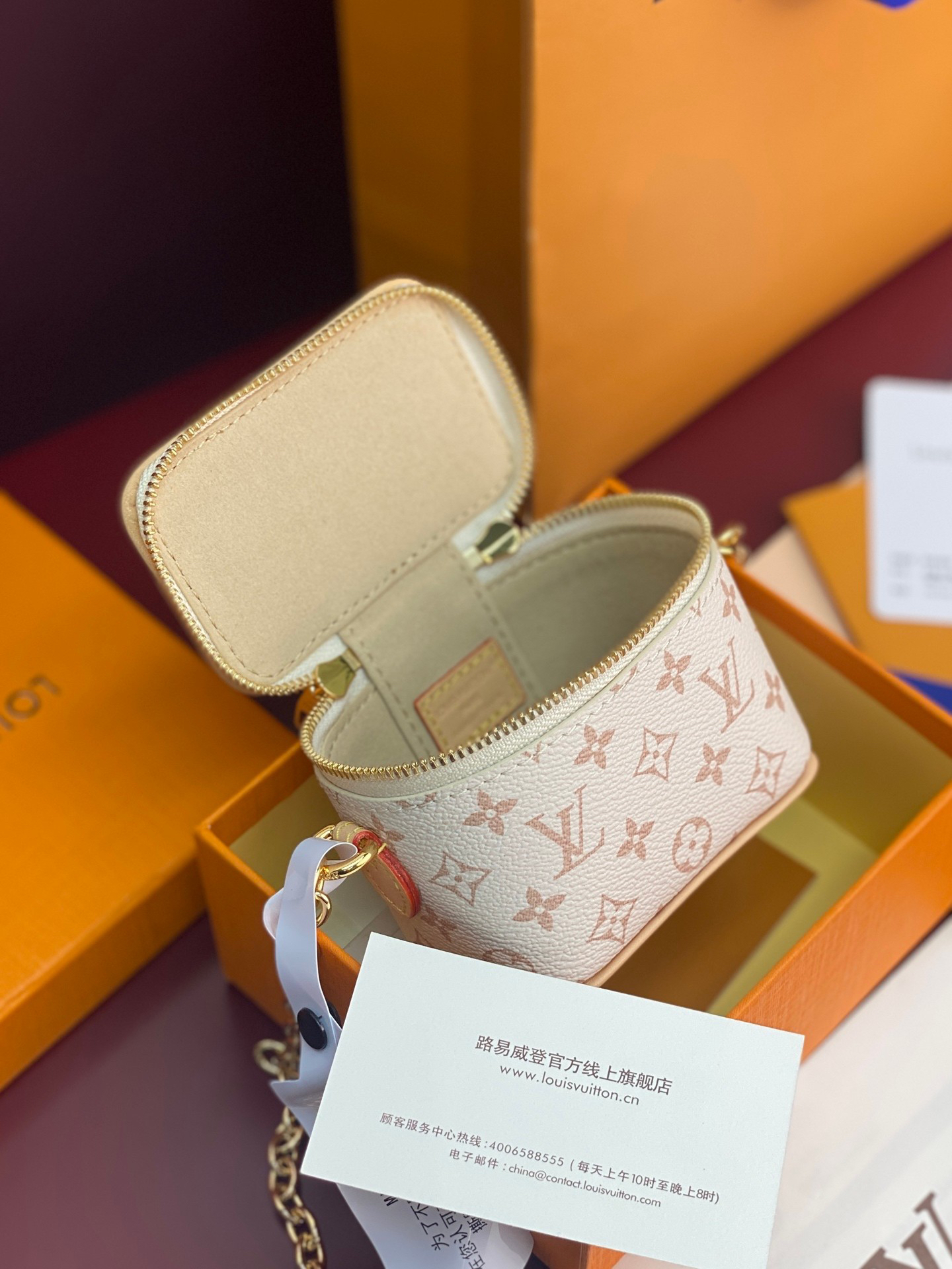 LV Mini Vanity M03812(14.0x10.2x8.5cm) - Image 6
