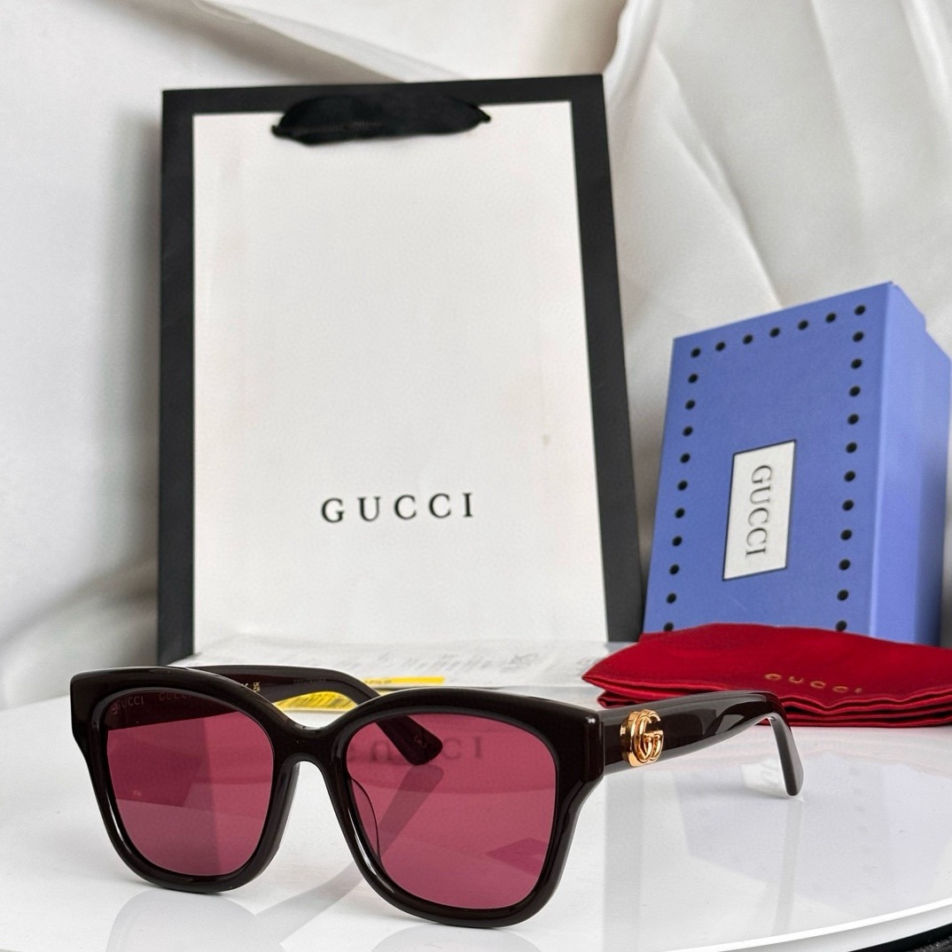 GUCCI GG1830SK55-18-145 Square Cat Eye Sunglasses - Image 6