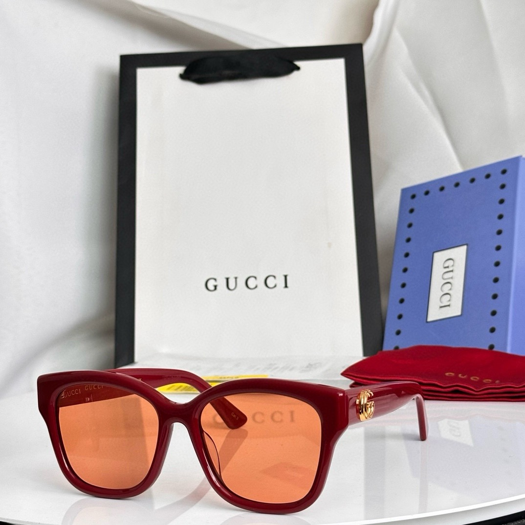 GUCCI GG1830SK55-18-145 Square Cat Eye Sunglasses - Image 8