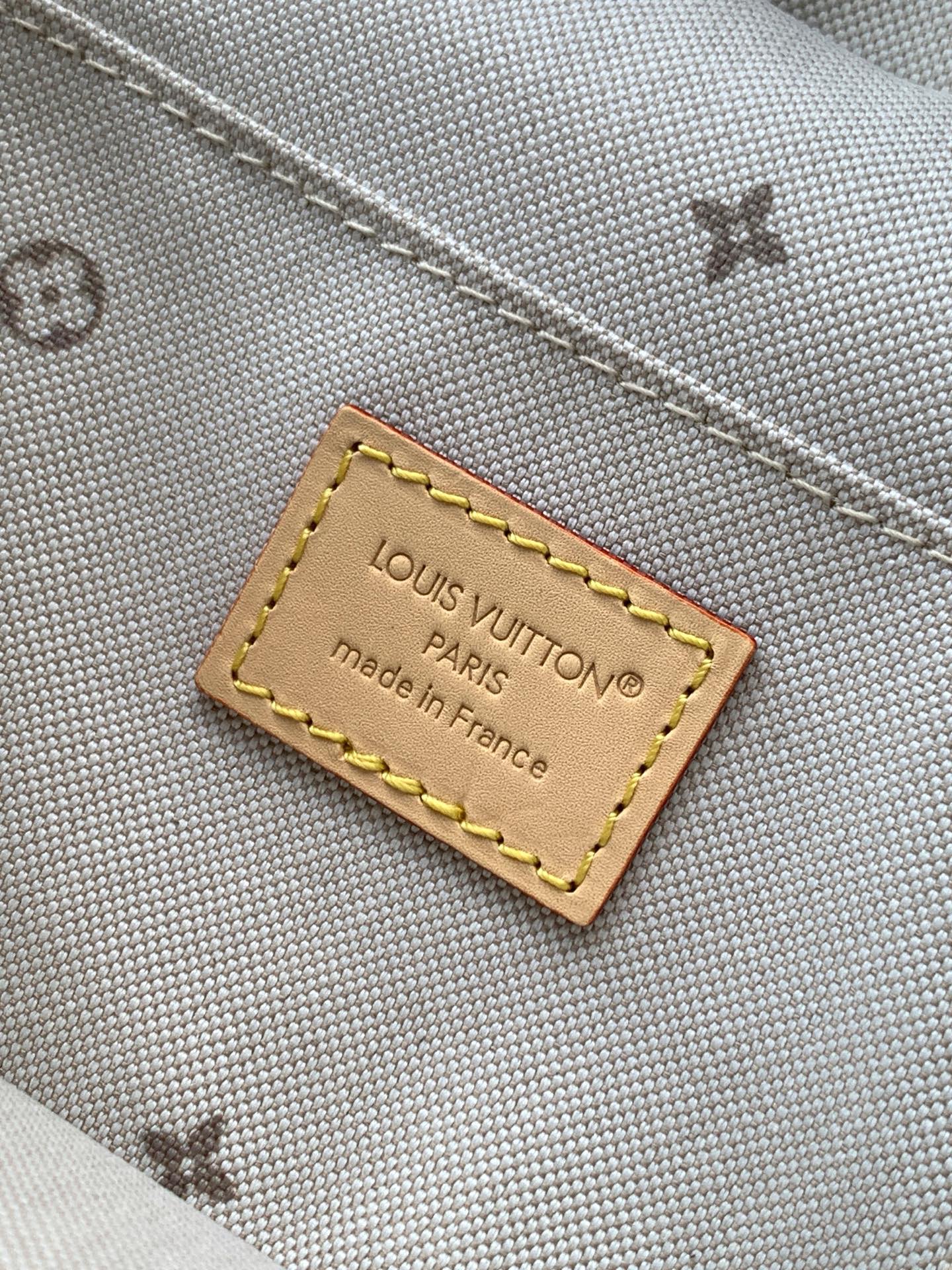 Louis Vuitton Nice Mini Vanity Case Pink Denim Monogram M24098(17*13*11cm) - Image 5