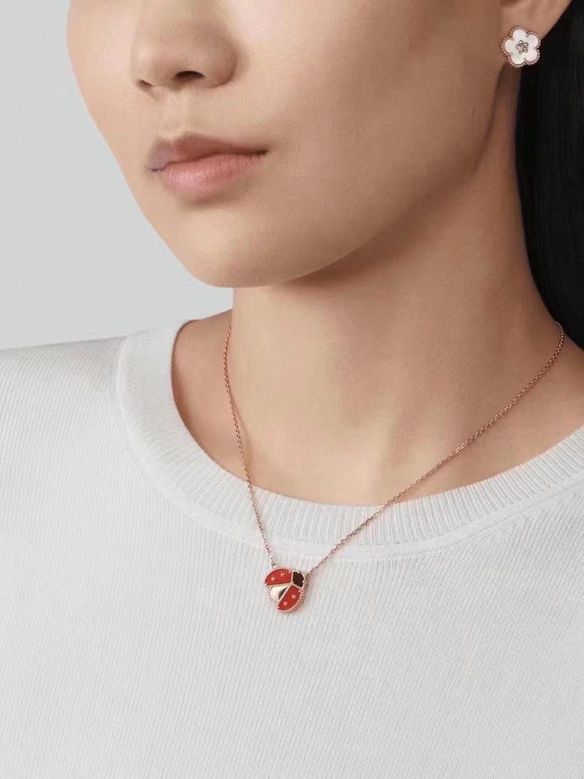 Van Cleef & Arpels VCA coccinella septempunctata Necklace - Image 8