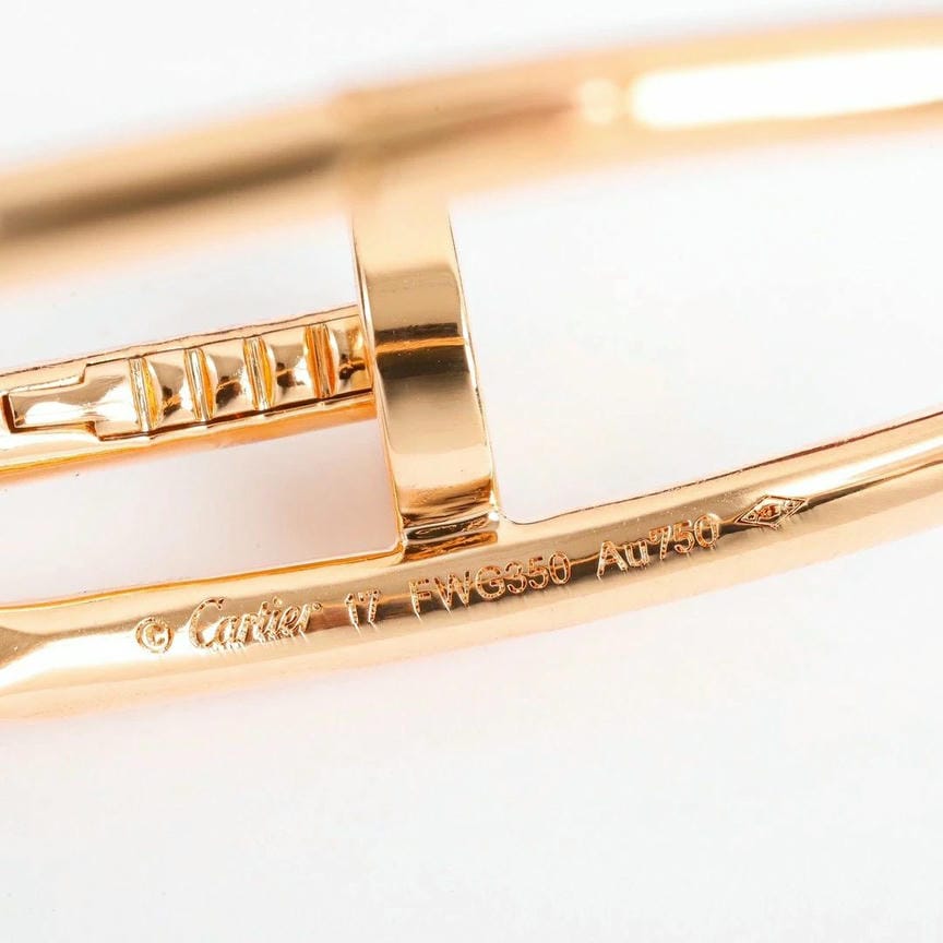Cartier 3-color JUSTE UN CLOU bracelet - Image 14