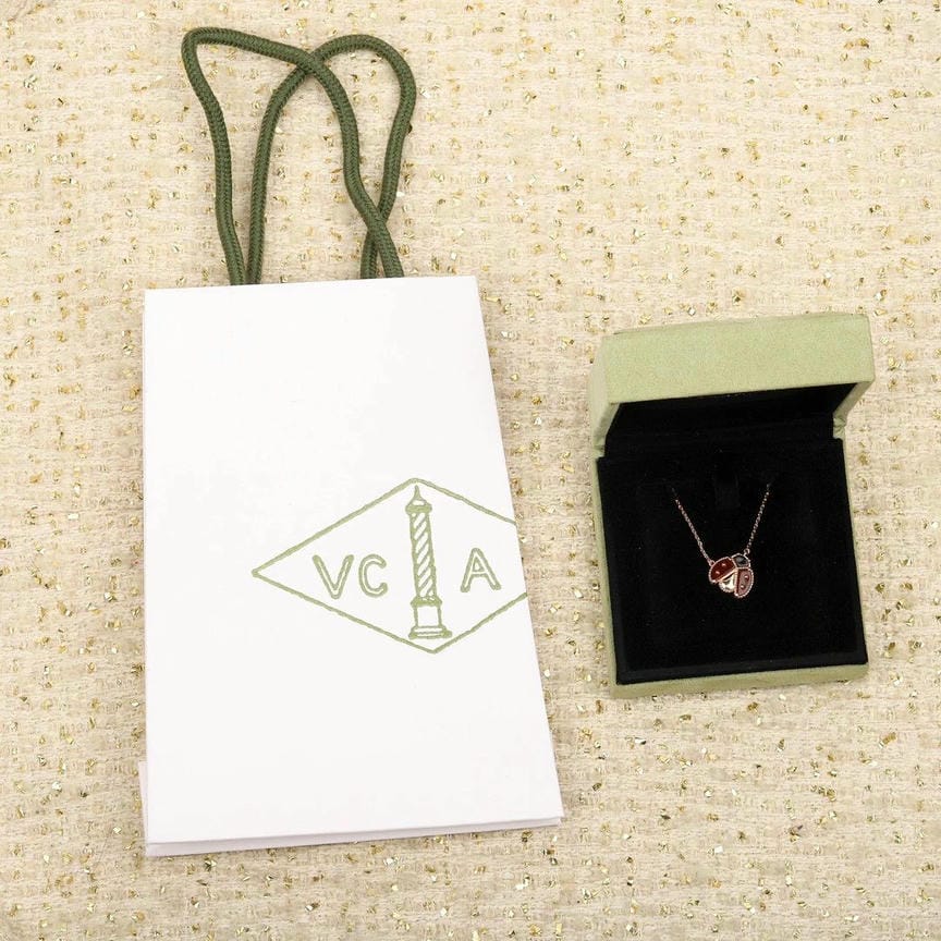 Van Cleef & Arpels VCA coccinella septempunctata Necklace - Image 6