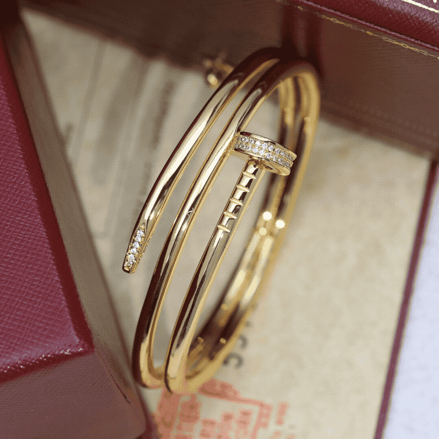 Cartier 3-color JUSTE UN CLOU bracelet - Image 7