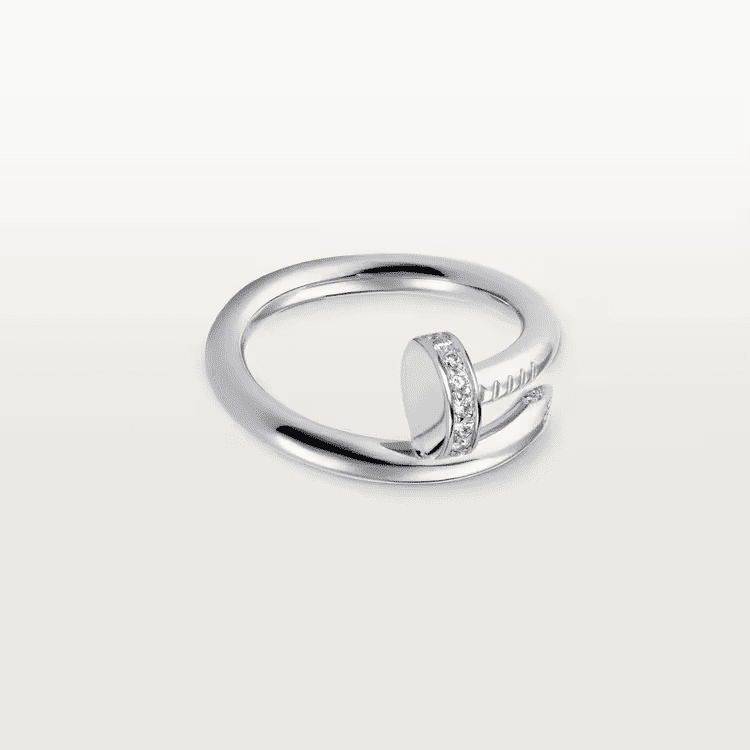 Cartier Juste un Clou ring, classic model, diamonds - Image 10