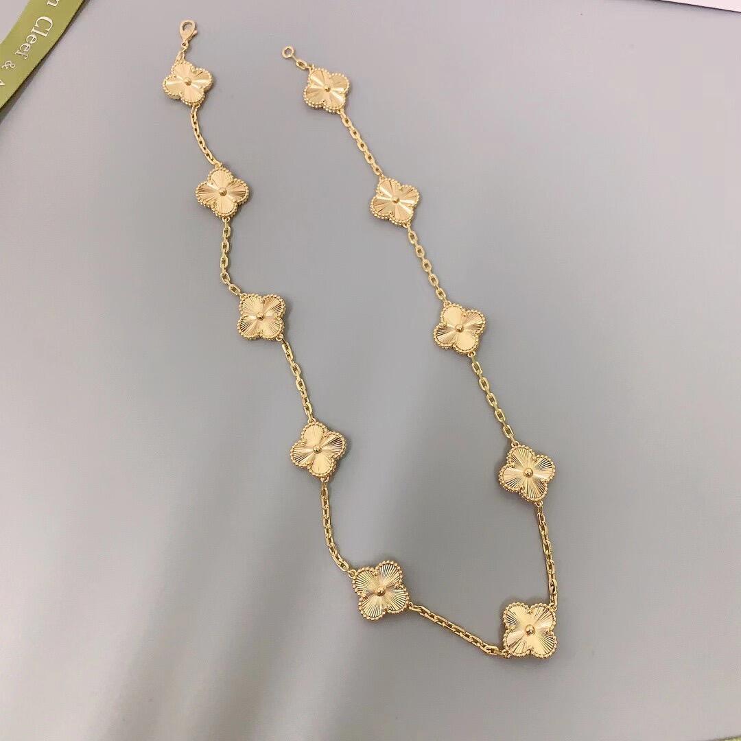 Van Cleef & Arpels Vintage Alhambra necklace, 10 motifs 1 - Image 4