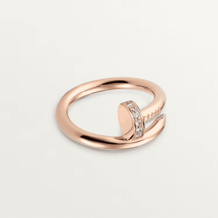 Cartier Juste un Clou ring, classic model, diamonds - Image 11