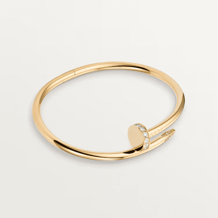 Cartier Juste un Clou bracelet, classic model, diamonds - Image 10