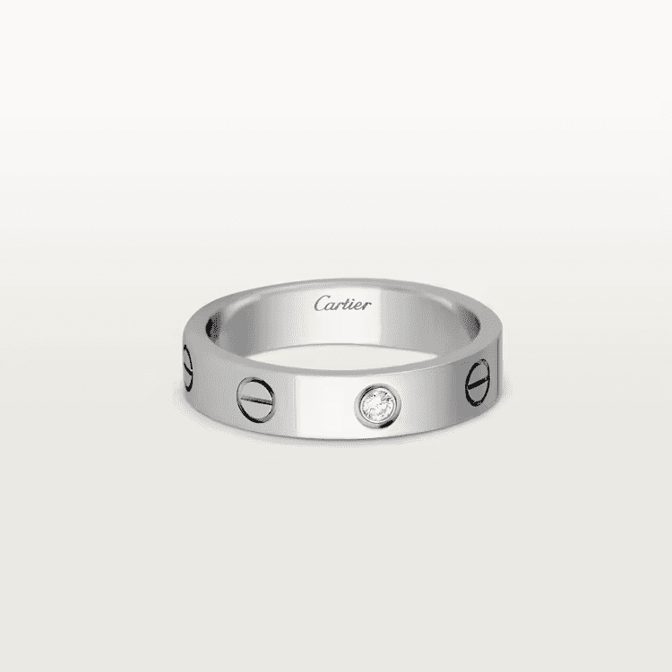 Cartier LOVE ring, small model, 1 diamond - Image 10