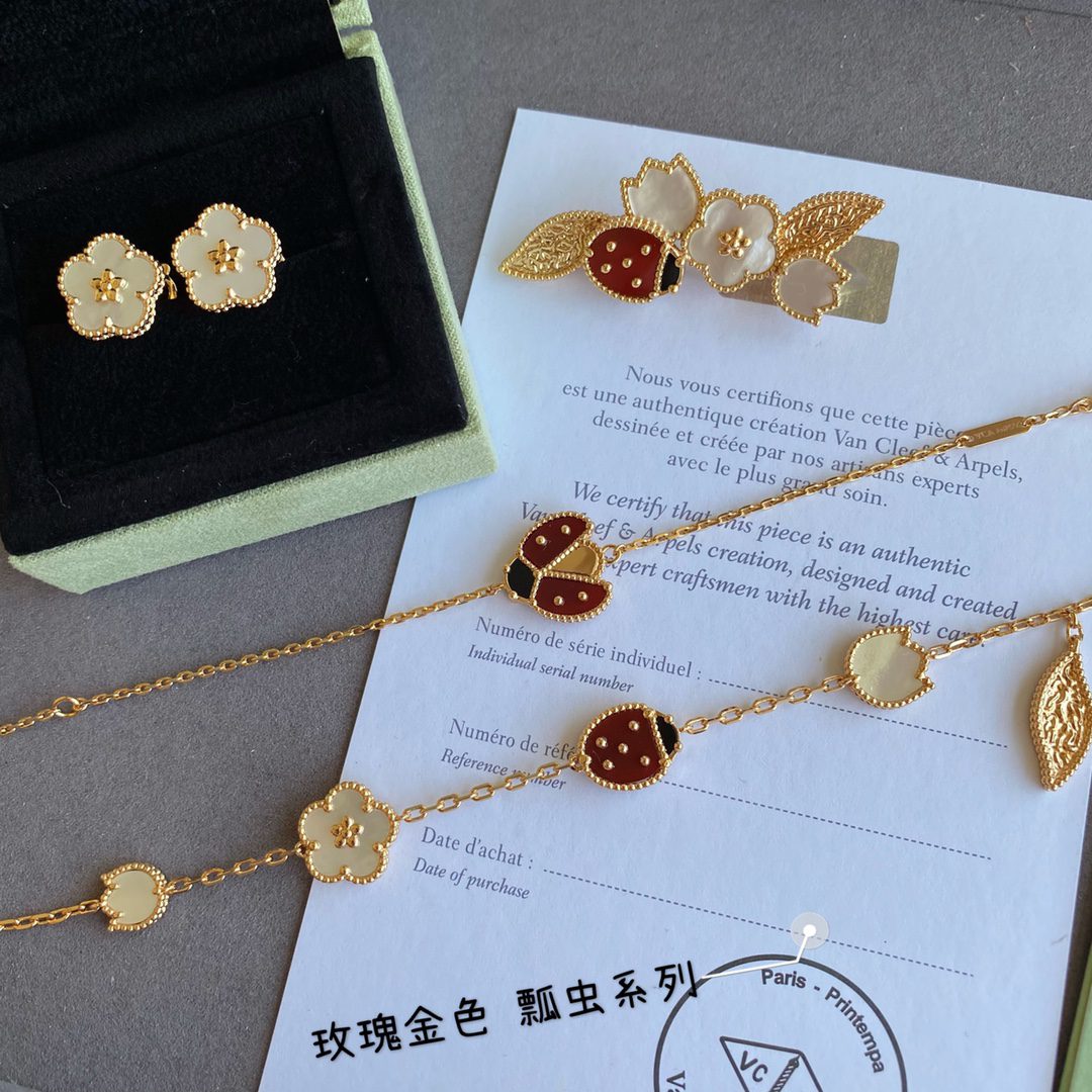 Van Cleef & Arpels Lucky Spring bracelet, open wings ladybug - Image 4