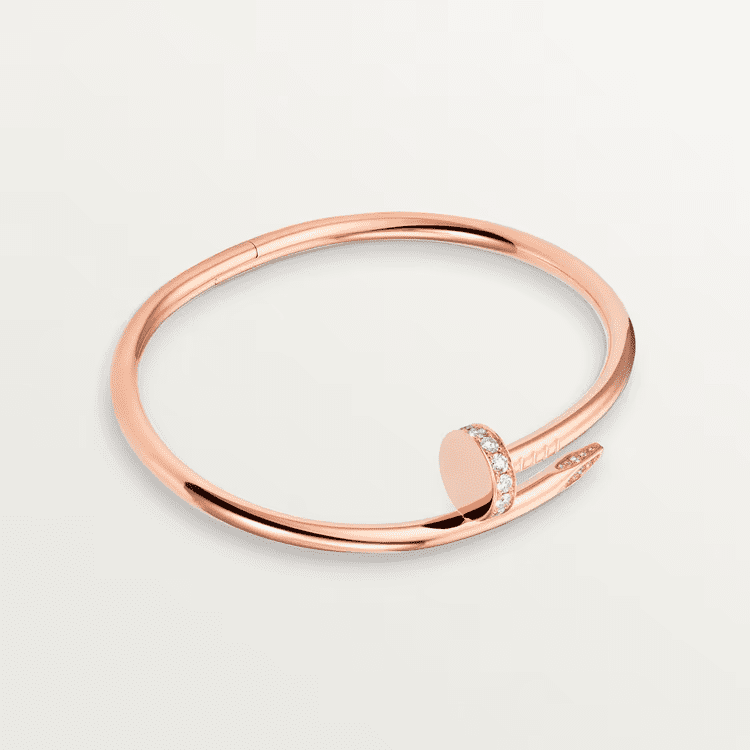 Cartier Juste un Clou bracelet, classic model, diamonds - Image 11