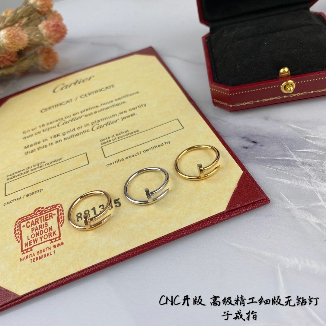 Cartier Juste un Clou ring, small model - Image 3