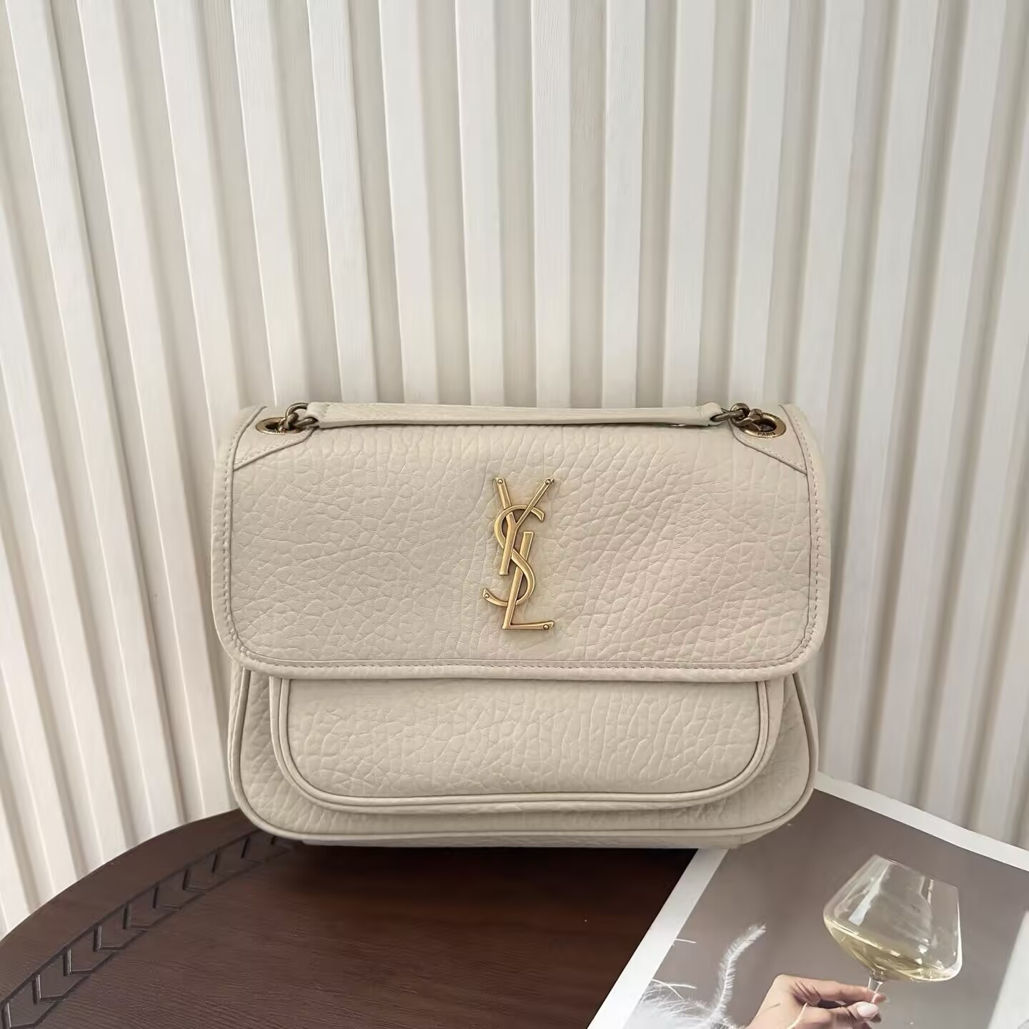 YSL Niki MEDIUM Handbags 28x20x8.5cm - Image 2