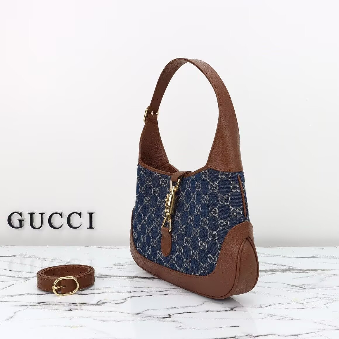 Gucci Jackie Shoulder Bag 28*19*4.5cm - Image 4