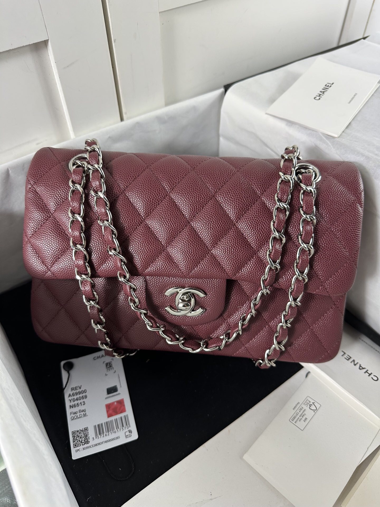 Chanel CLASSIC 11.12 HANDBAG 14.5*23*6cm - Image 2