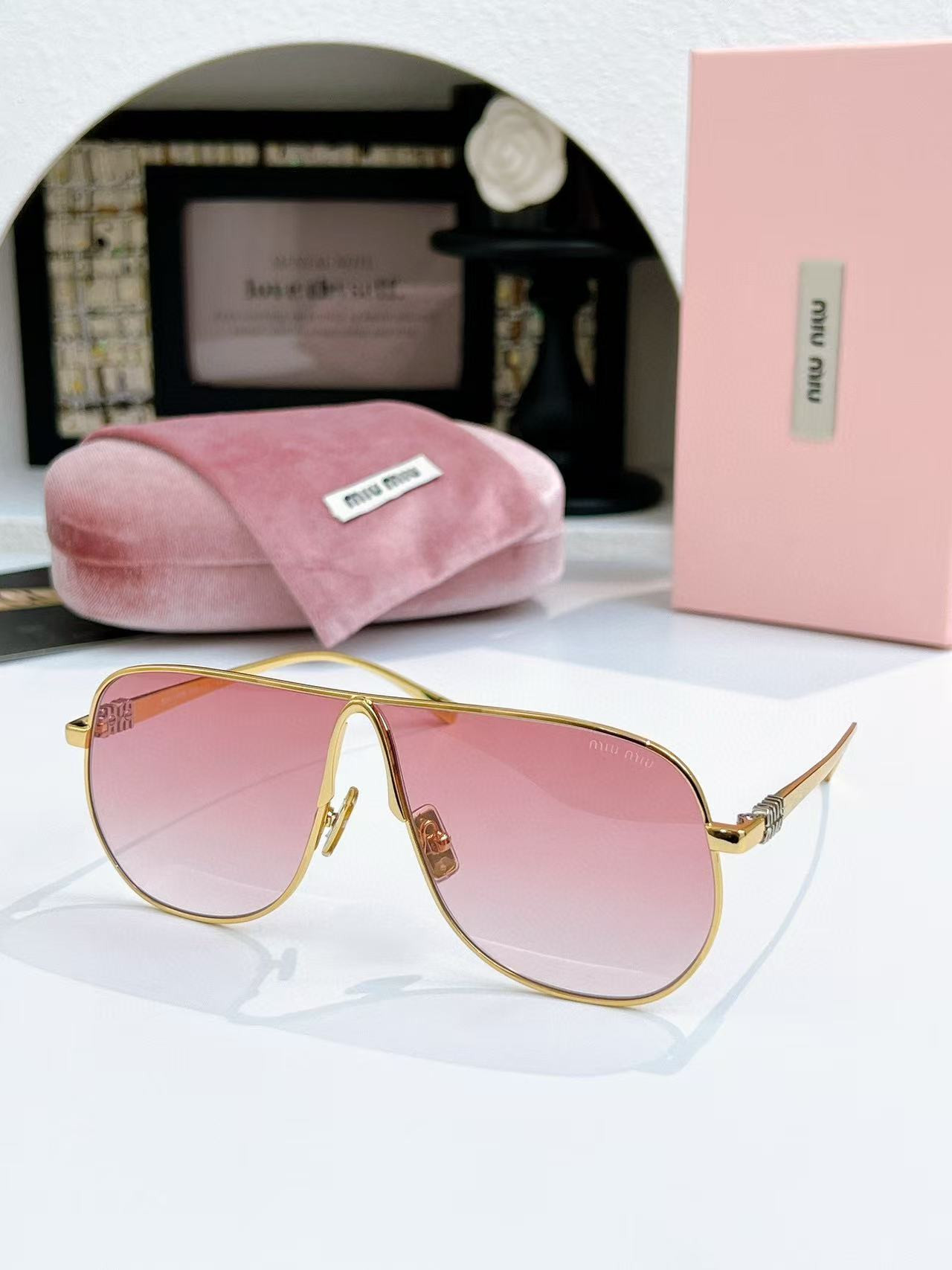 Miu Miu Glasses SMUA56 - Image 4