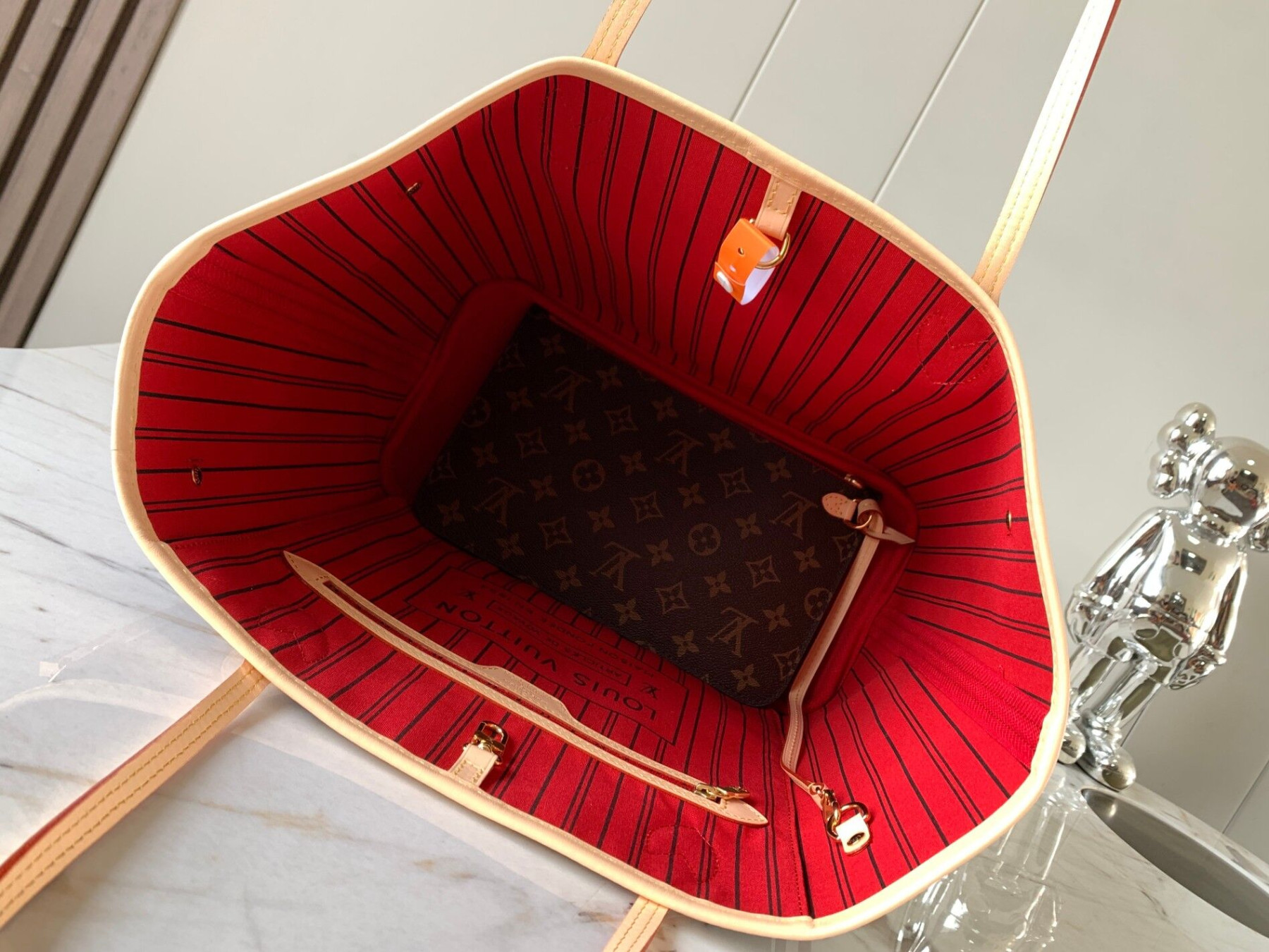LV Neverfull MM M46987 Without Box 31x28x14cm - Image 6