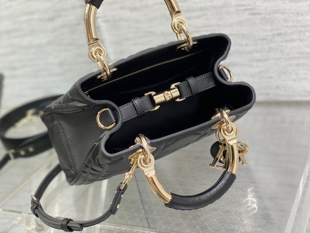 Dior Lady Handbag 24x18x10cm - Image 7