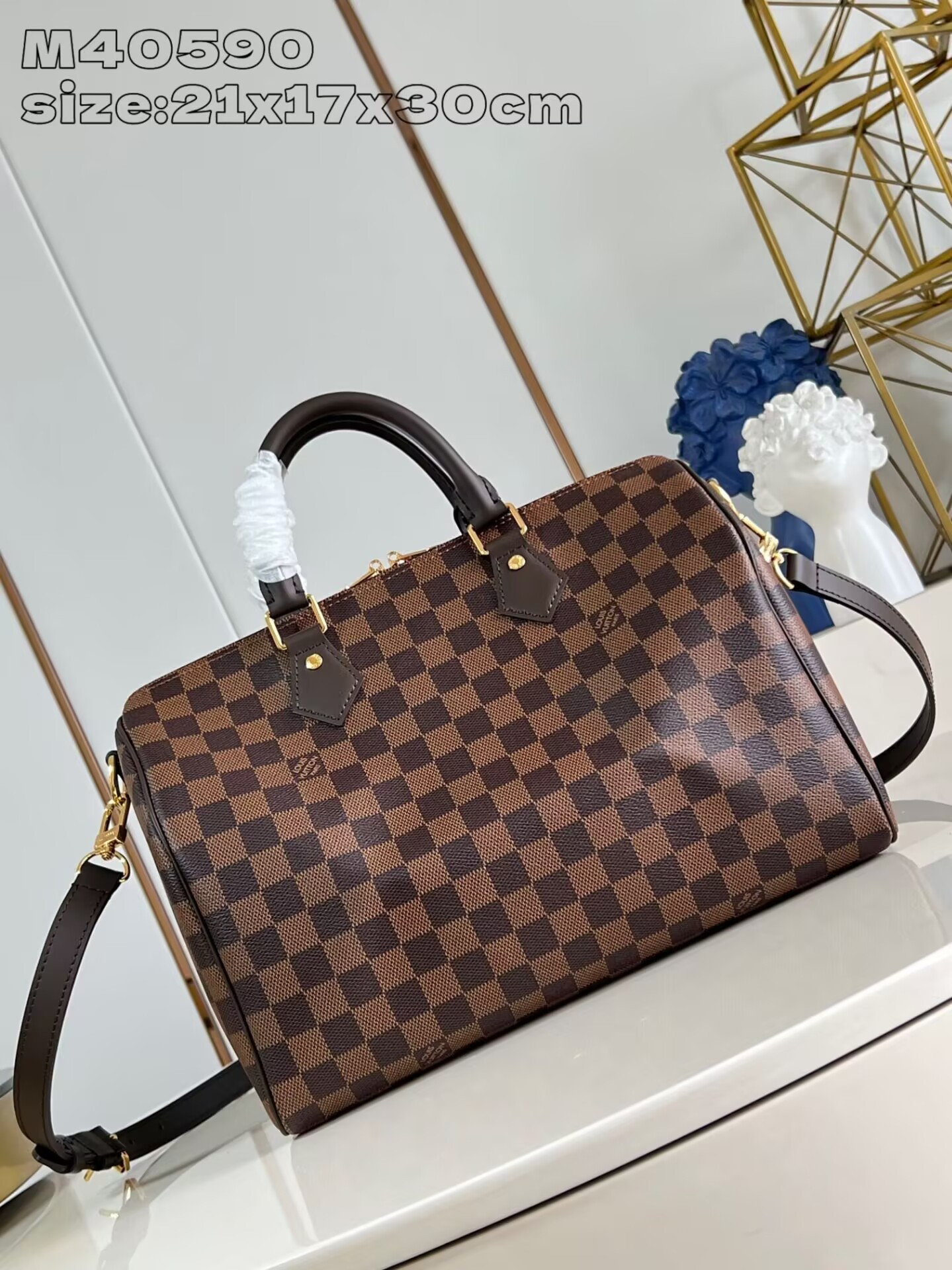 LV Speedy Bandouliere 30 M40590 30x21x17cm - Image 2