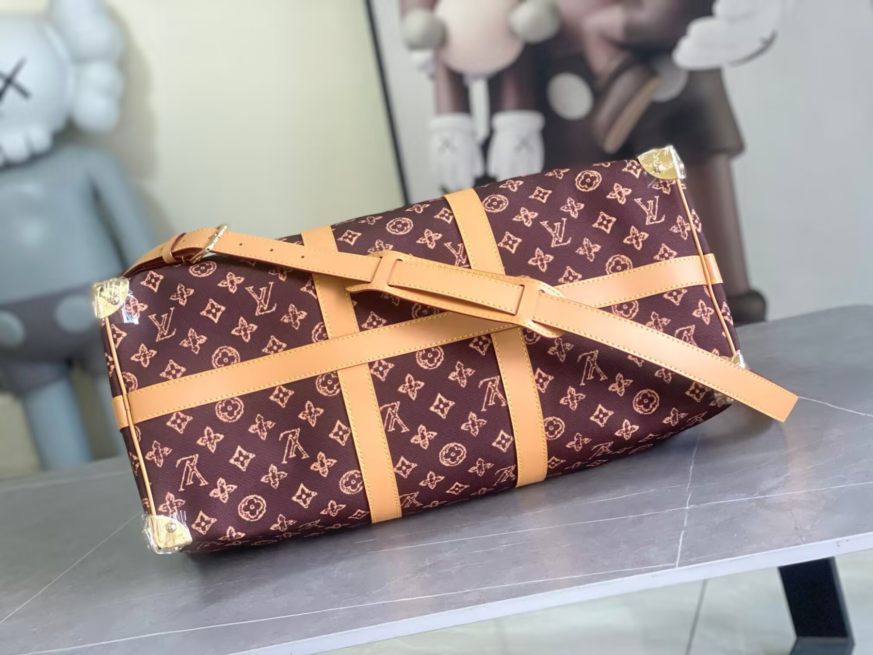 LV Keepall Trunk 45 M28339( 27x45x20cm) - Image 5