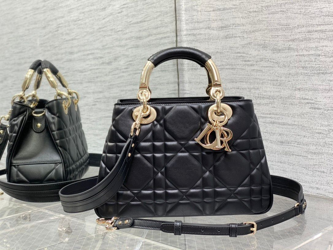 Dior Lady Handbag 24x18x10cm - Image 3