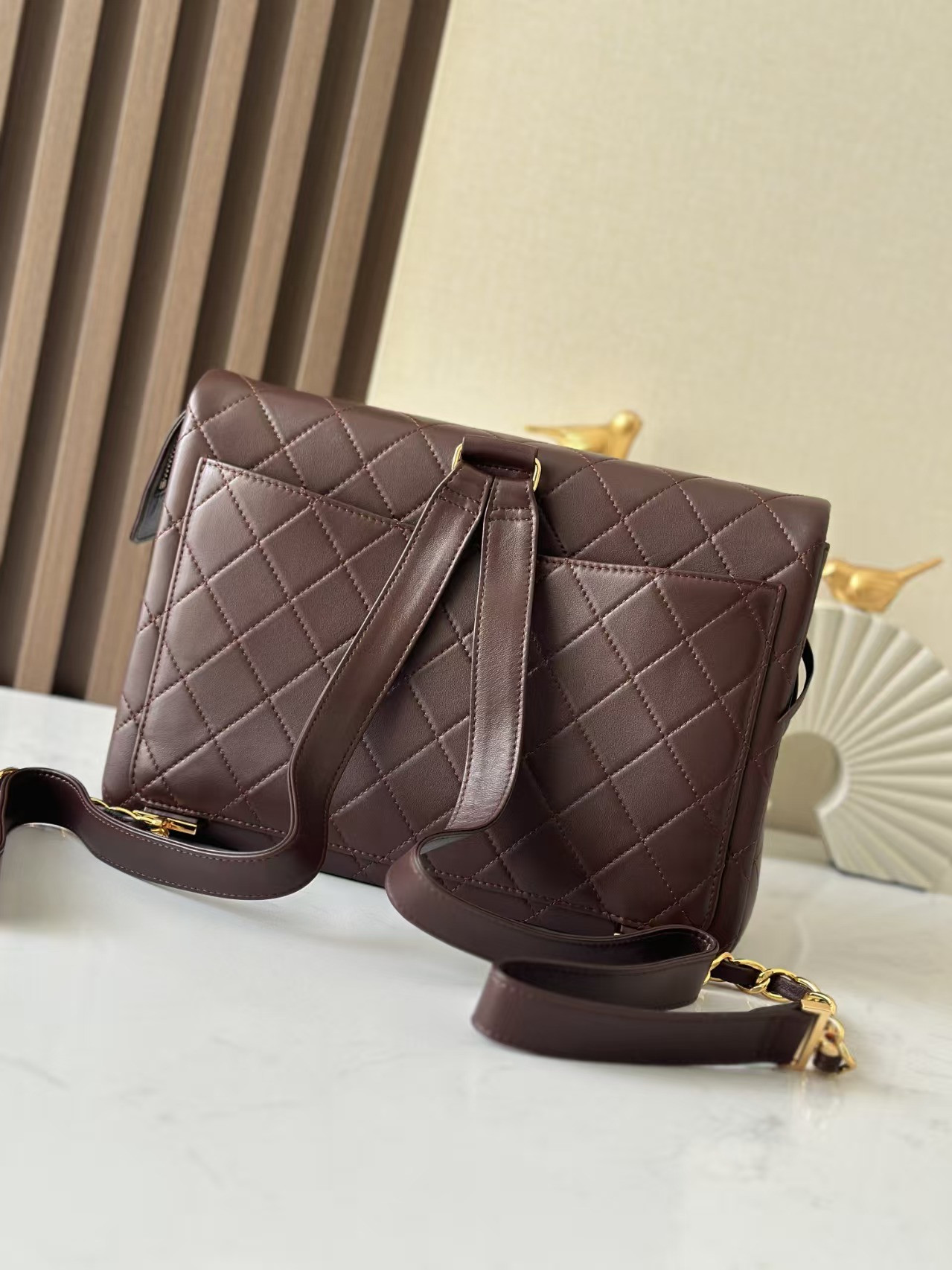 Chanel Flap Backpack 30x21x8cm - Image 3