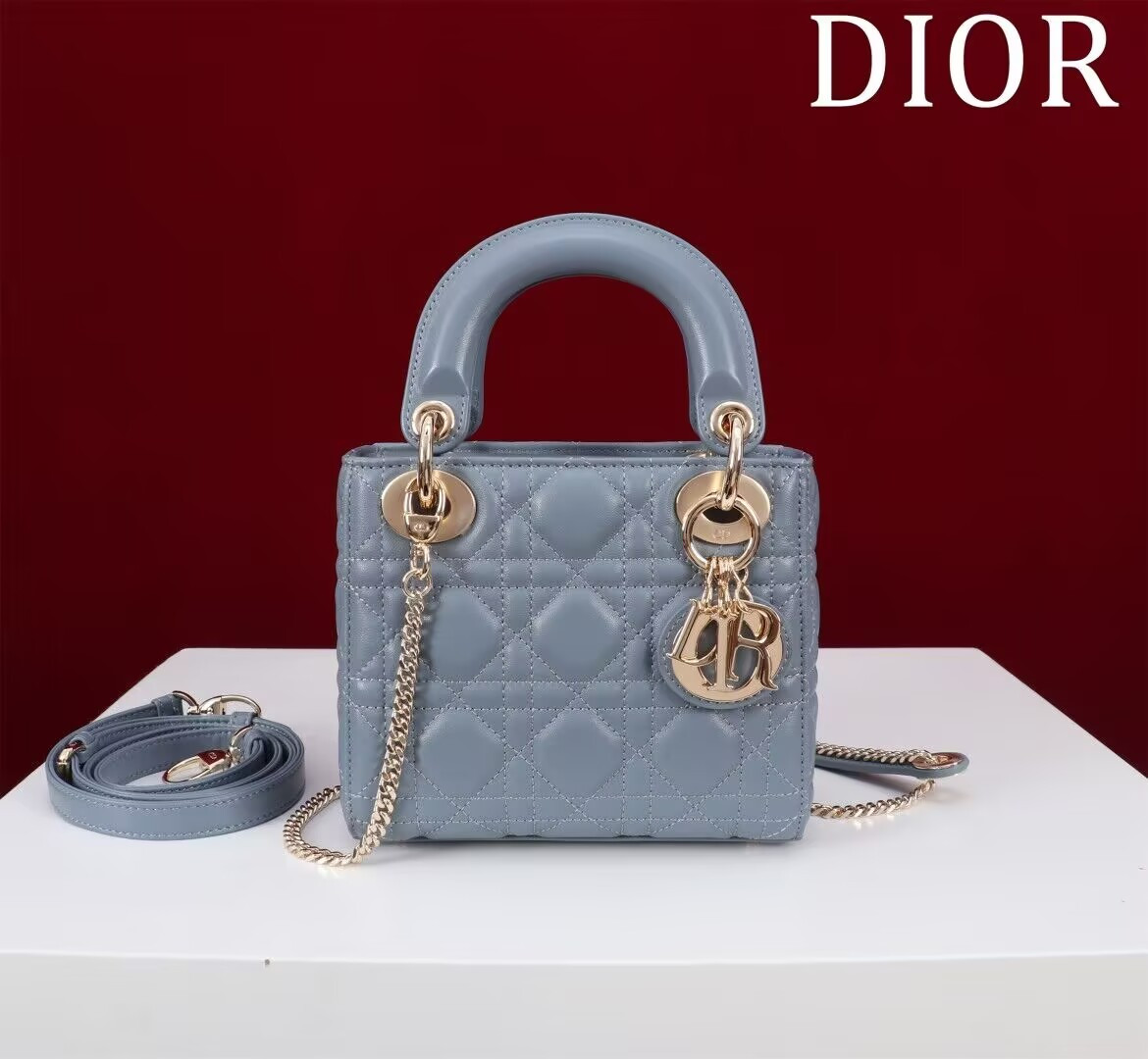 Dior Mini Lady Bag 17x7x15cm - Image 2
