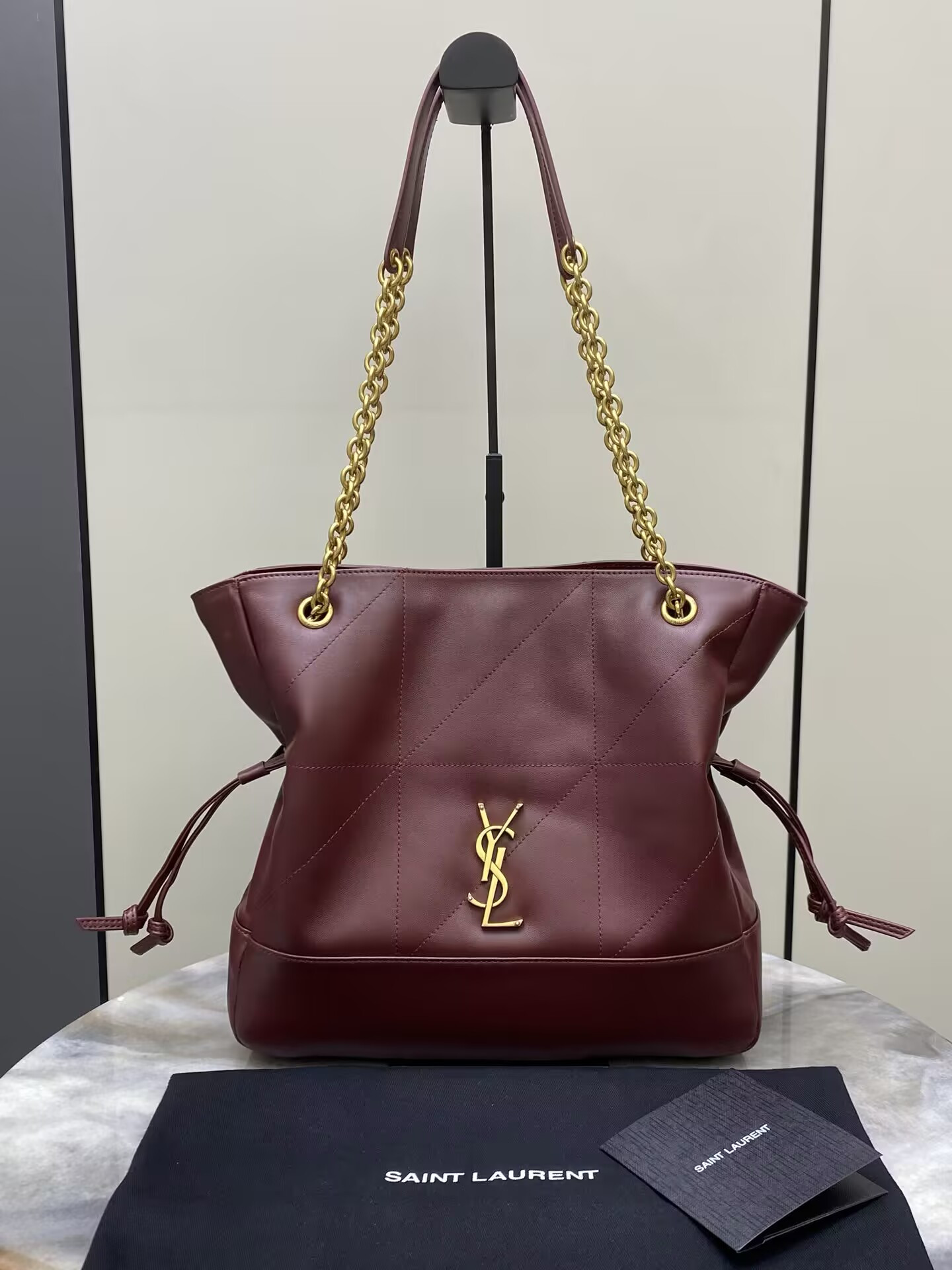 YSL JAMIE SHOPPING SMALL IN LAMBSKIN 28x29x8cm - Image 2