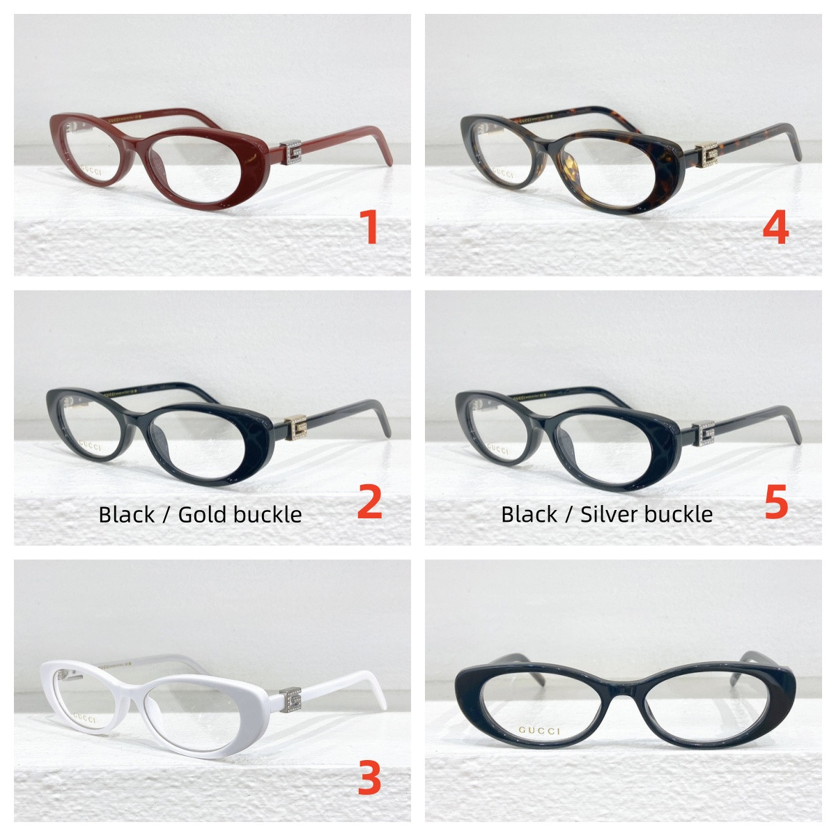 Gucci Glasses GG 1680S 52-17-140 - Image 2