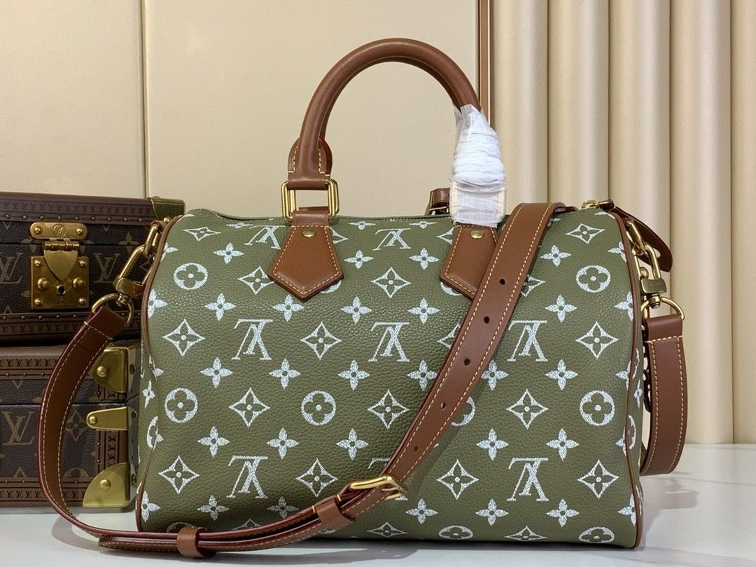 LV Speedy P9 Bandoulière 30 M15241 30x21x17cm - Image 3