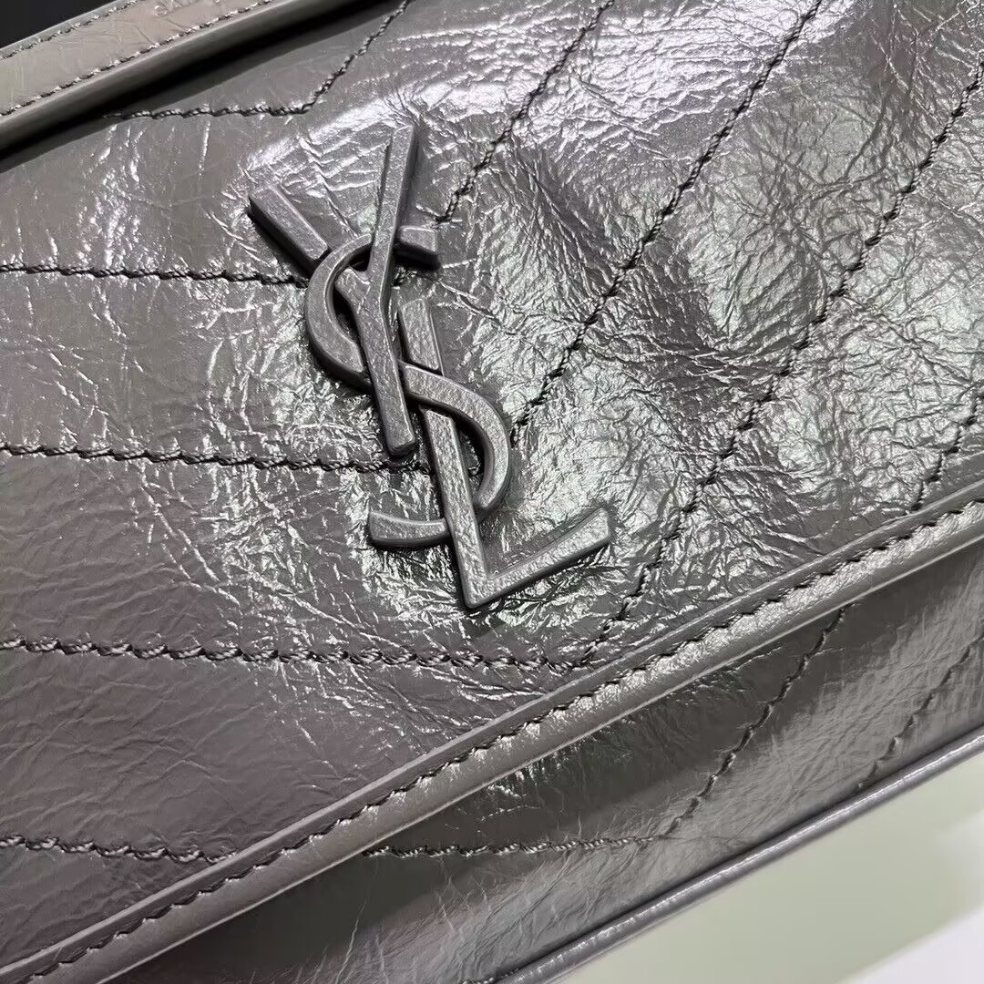 YSL NIKI BABY IN VINTAGE LEATHER 21x16x7.5cm - Image 7