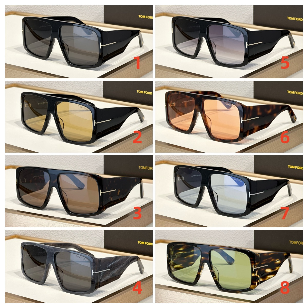 Tom Ford Glasses TF1036 Raven 60-12-135 - Image 2