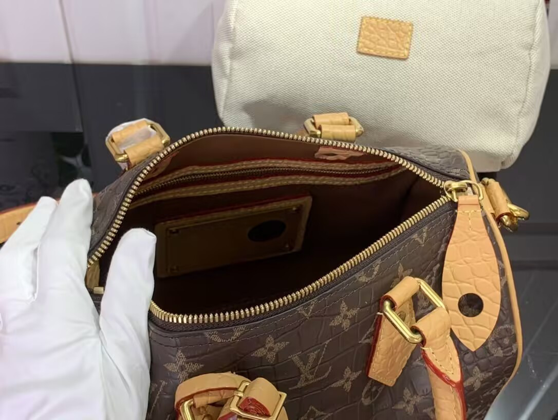 LV MASTER Speedy P9 BANDOULIÈRE 25 N87504 (25*15*15cm) - Image 4