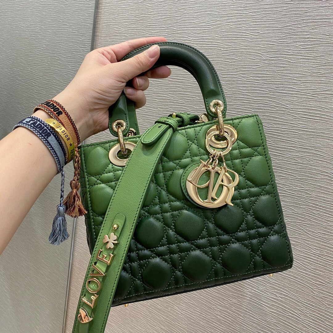 Small Lady Dior Bag 8 x 6.5 x 3 inches - Lady Dior Bags - Dior - Luxury Brands Bags