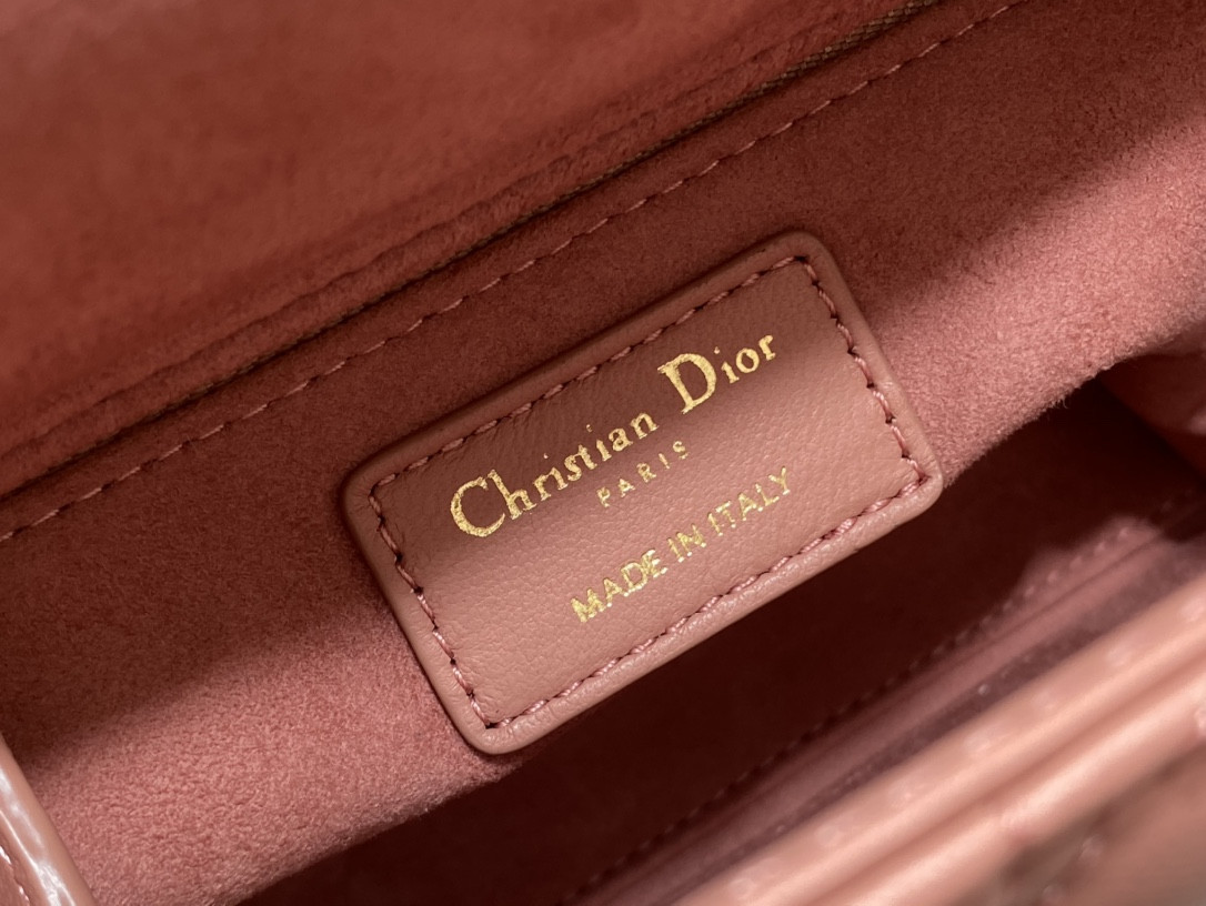 Small Lady DIORAMOUR My ABCDior Bag 8 x 6.5 x 3 inches - Lady Dior Bags - Dior - Luxury Brands Bags - Image 6