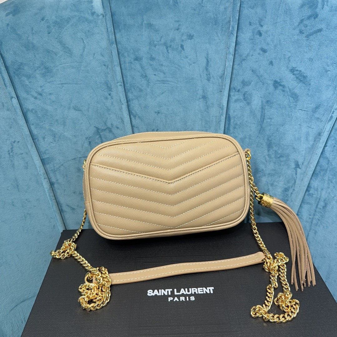 YSL MINI LOU IN QUILTED LEATHER 7.5 X 4.1 X 2 INCHES #1 - Image 3