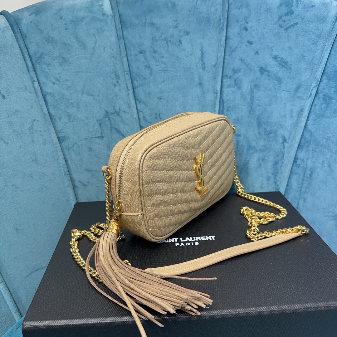 YSL MINI LOU IN QUILTED LEATHER 7.5 X 4.1 X 2 INCHES #1 - Image 4