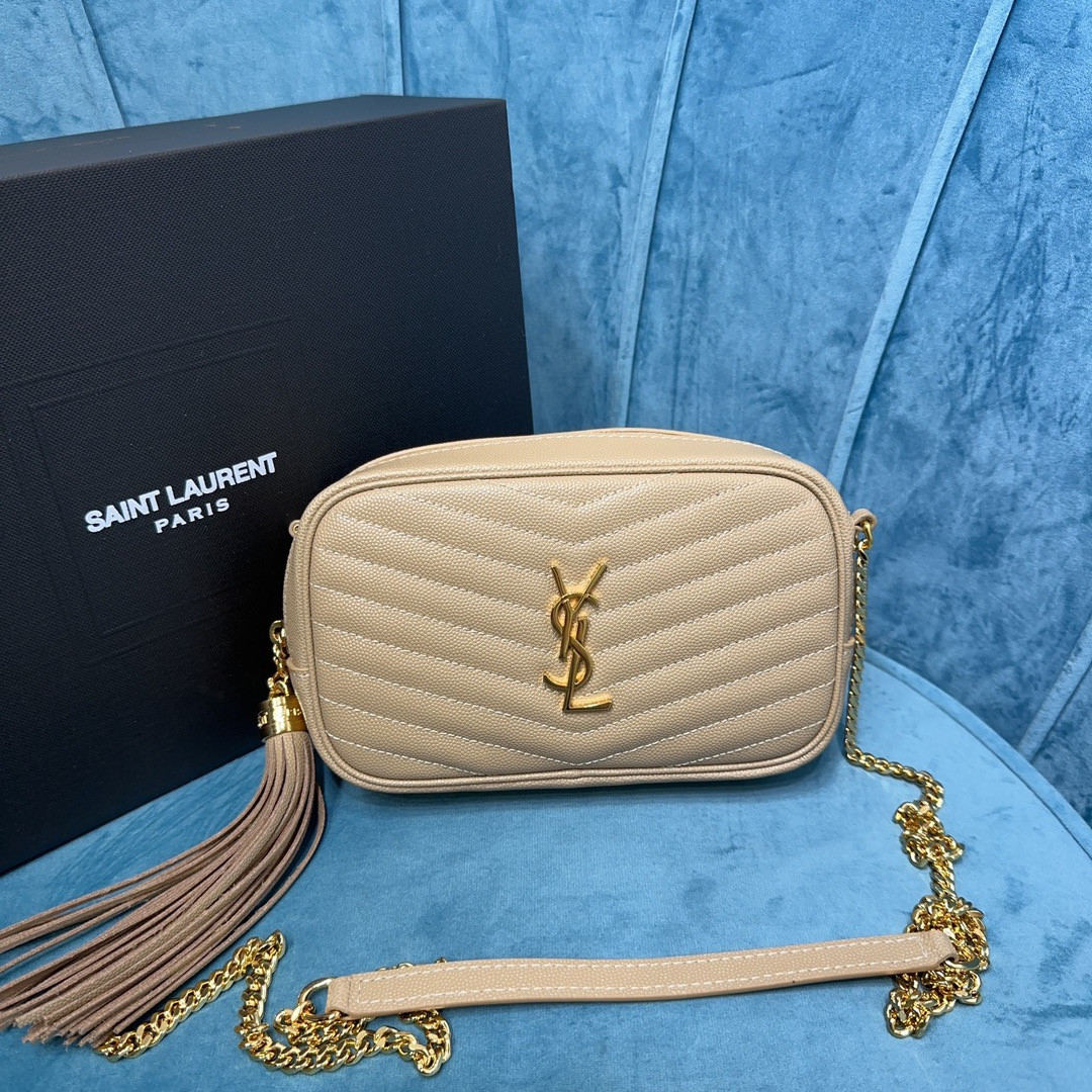 YSL MINI LOU IN QUILTED LEATHER 7.5 X 4.1 X 2 INCHES #1 - Image 10