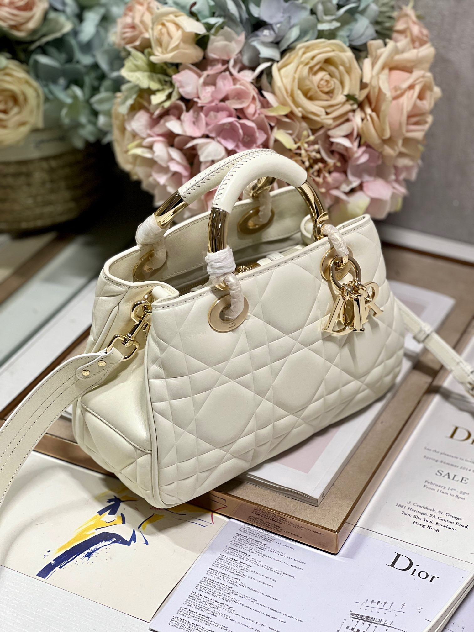 Lady Dior 95?22 24*16.5*9.5cm - Image 4