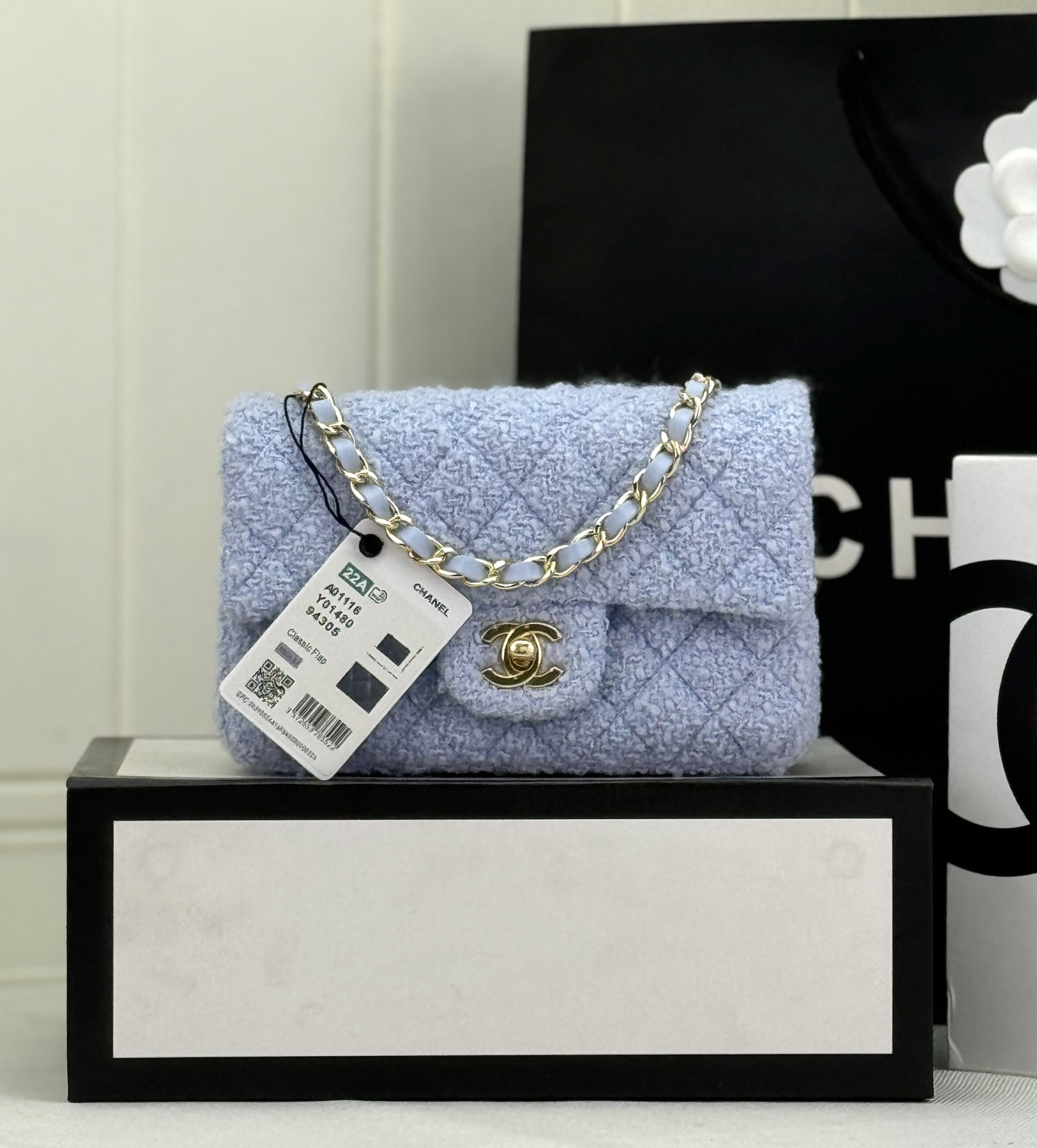 CHANEL MINI CLASSIC 11.12 HANDBAG 20 12 * 20 * 6 cm - Image 2