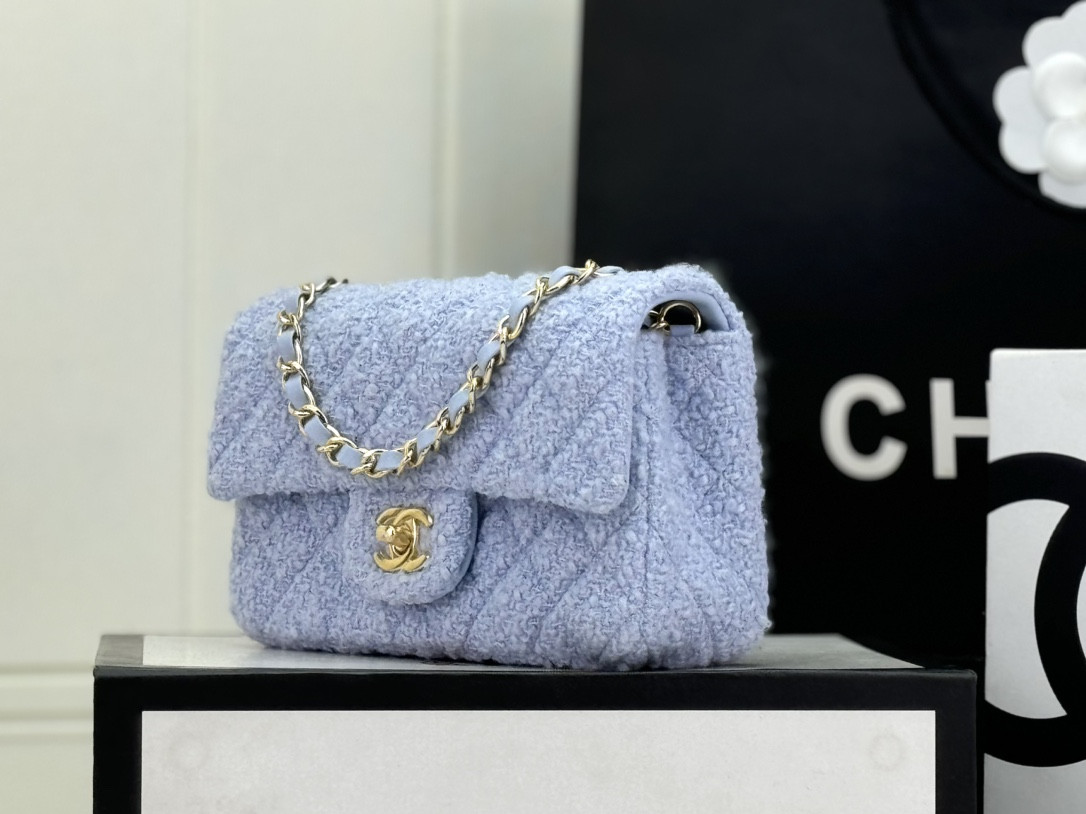CHANEL MINI CLASSIC 11.12 HANDBAG 20 12 * 20 * 6 cm - Image 3