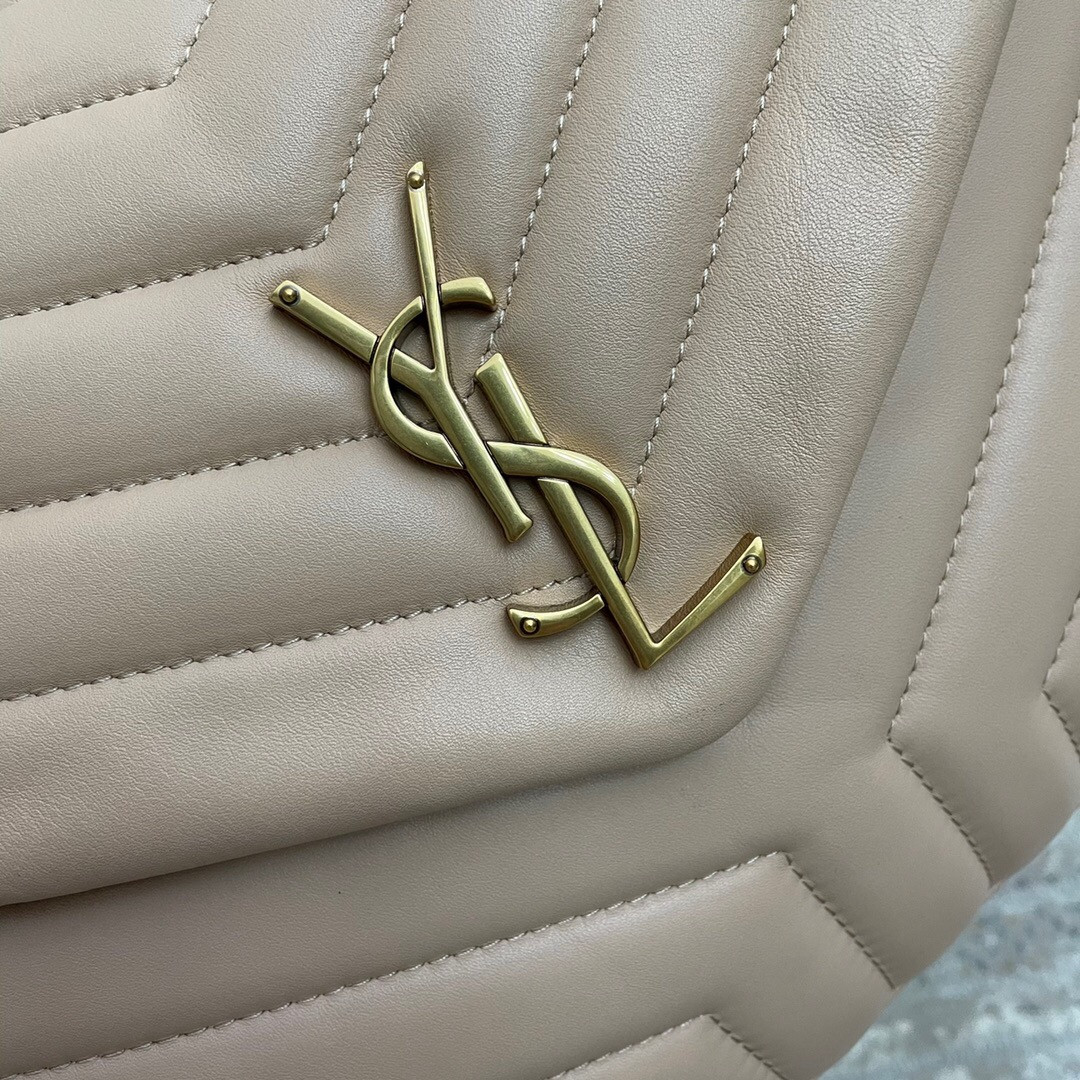 YSL LOULOU MEDIUM IN QUILTED LEATHER 32x22x9cm - Image 3