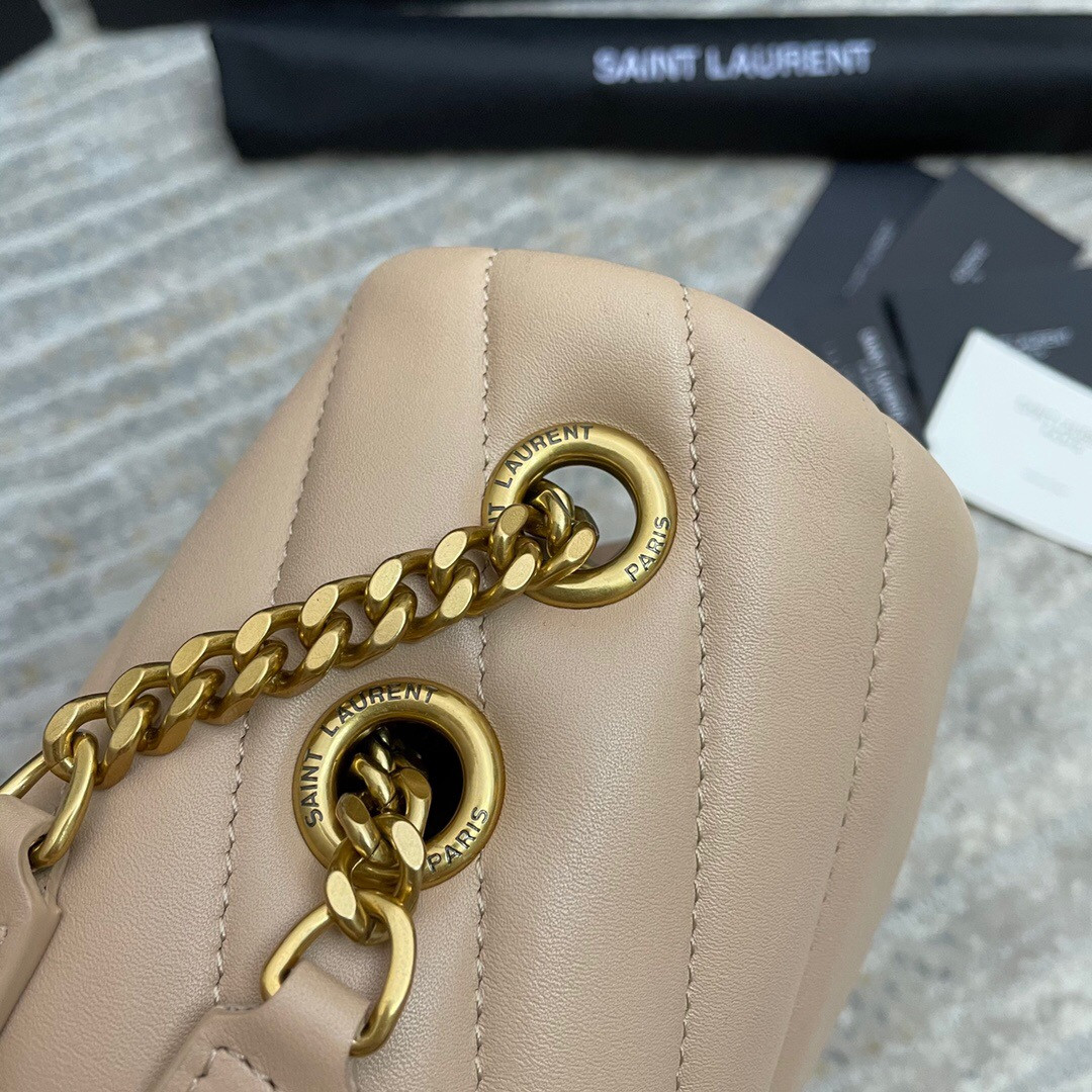 YSL LOULOU MEDIUM IN QUILTED LEATHER 32x22x9cm - Image 4