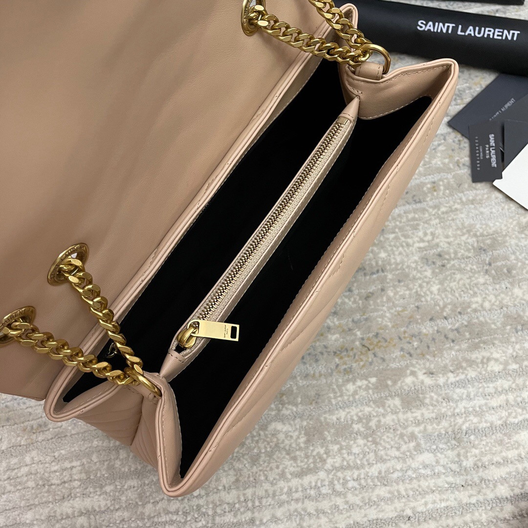 YSL LOULOU MEDIUM IN QUILTED LEATHER 32x22x9cm - Image 6