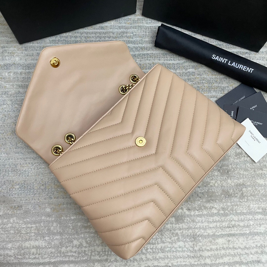 YSL LOULOU MEDIUM IN QUILTED LEATHER 32x22x9cm - Image 7